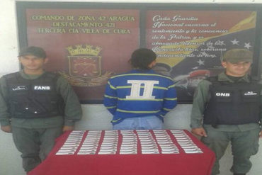 ¡PRESTE ATENCIÓN! Capturaron a un hombre con 79 Carnets de la Patria en Aragua (+Foto +Detalles)