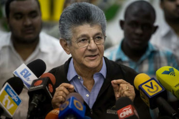 ¡CLARITO! Ramos Allup sobre liberación de presos políticos: “Ni uno solo debe quedar encarcelado”