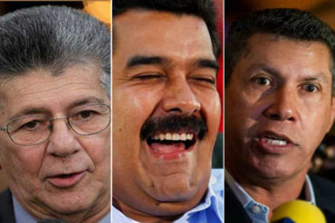 ¡VEA! Maduro cargó contra Allup y Falcón por lanzarse a la presidencia: Puros bates quebrados