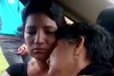 ¡DOLOR! Hermana de Lisbeth pide a venezolanos entre lágrimas no dejarse comprar por una bolsa (+Video)