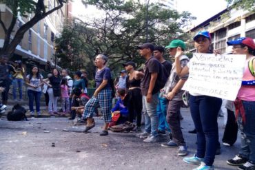 ¡ATENCIÓN! Manifestantes confrontaron a la GNB en Bello Monte: Intentan pasar a la morgue a la fuerza