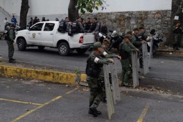 ¡ATENCIÓN! Morgue de Bello Monte sigue custodiada: cuerpo de Óscar Pérez continúa en el lugar