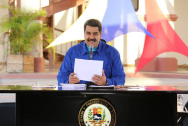 ¡MAYOR DESCARO! Maduro dice que la crisis humanitaria es un «invento» para intervenir el país