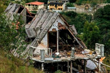 ¡IMPRESIONANTE! En ruinas: Así quedó la casa donde fue masacrado Óscar Pérez (+Fotos +Video estremecedor)