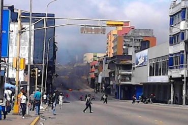 ¡SE PRENDIÓ LA CALLE! Situación irregular en Táchira este #29Ene: Estudiantes protestan y son reprimidos (+Fotos)