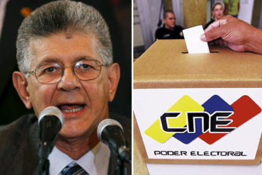 ¡CUENTA REGRESIVA! Primarias de oposición podrían realizarse en seis semanas, según Ramos Allup