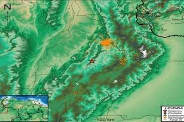 ¡ÚLTIMA HORA! Sismo de magnitud 5.5 registrado en Bucaramanga se sintió en Mérida y Táchira