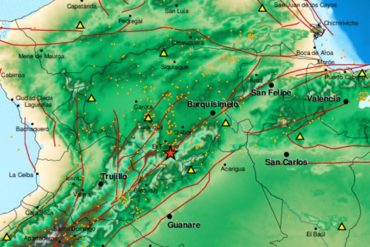 ¡LA TIERRA TIEMBLA! Fuerte sismo de 4,6 grados de magnitud se registró en El Tocuyo este miércoles