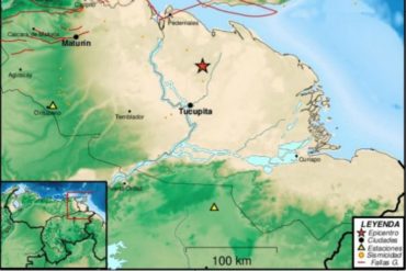 ¡LO ÚLTIMO! Un sismo de 4.5 se registró en Tucupita