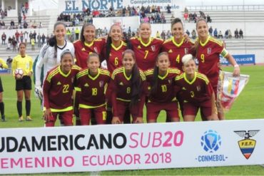 ¡GRANDE! Venezuela ganó a Uruguay en el Sudamericano sub 20 gracias a gol de Deyna Castellanos