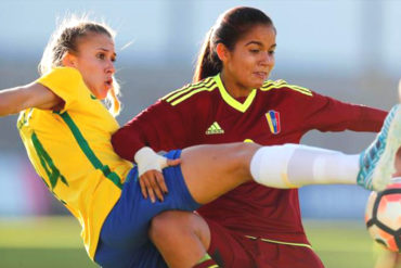 ¡TREMENDA PALIZA! Vinotinto Sub 20 femenina quedó eliminada al ser goleada por Brasil 5-0