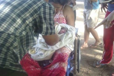 ¡QUÉ ABUSO! Mujer parió en la calle porque médicos cubanos se negaron a atenderla en CDI de Zulia