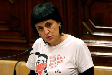 ¡ENTÉRESE! Diputada catalana se habría unido a la campaña presidencial de Maduro