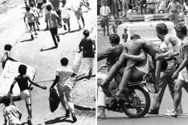 ¡INCREÍBLES! Las fotos más impactantes de “El Caracazo” que aún retumban en la mente de muchos venezolanos