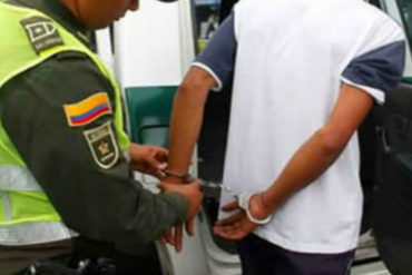 ¡UN ABERRADO! Policía de Bogotá detuvo a venezolano buscado por violar a menor con discapacidad antes de huir