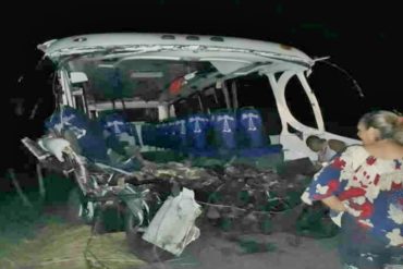 ¡LAMENTABLE! Cinco muertos dejó colisión entre gandola y dos autobuses en Mérida