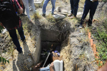 ¡ESPELUZNANTE! Asesinan a un hombre dentro de una fosa del Cementerio Nuevo de Barquisimeto (Fotos)