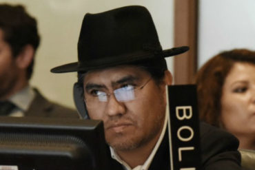 ¡ASÍ LO DIJO! Representante permanente de Bolivia en la OEA: Los problemas de Venezuela se resolverán solo con «diálogo»