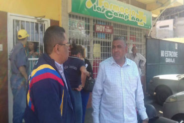 ¡GRAVE! Un detenido deja cierre de farmacia en Ciudad Bolívar por presunta venta de medicamentos de Barrio Adentro