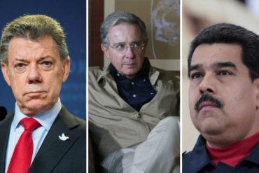 ¡AGARREN! El filoso dardo que le lanzó Uribe a Maduro y a Santos