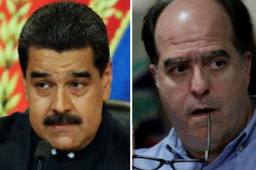 ¡EL MISMO DISCURSO! Maduro aseguró que Julio Borges “recibió orden” de no firmar acuerdo