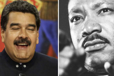 ¡POR DIOS! Maduro dice que es pacifista y seguidor de Luther King (+Ejercicios militares)