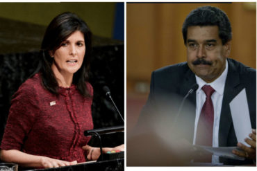 ¡SIN RODEOS! Haley da en el clavo: acusa a Venezuela de tratar de «distraer» de la situación en el país