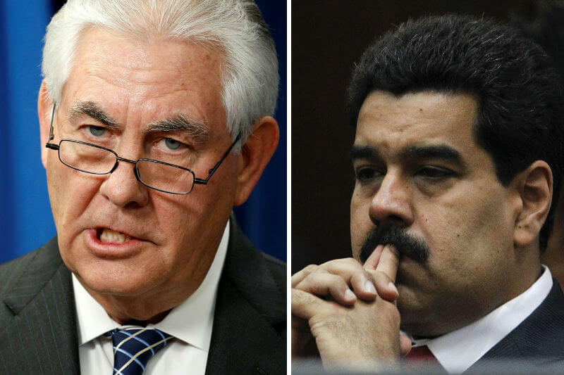 Rex-Tillerson-habla-Nicolas-Maduro