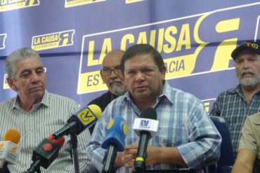 Anuncian que Andrés Velásquez será el candidato de La Causa R en las primarias opositoras