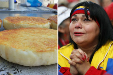 ¡JUSTO EN LA PATRIA! Los insólitos precios de las arepas en el Aeropuerto de Maiquetía (+Lista)