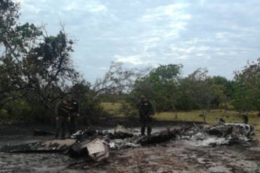 ¡ÚLTIMA HORA! Efectivos de la GNB localizaron avioneta con tres cuerpos calcinados en Guárico (presumen que pertenece al narcotráfico)