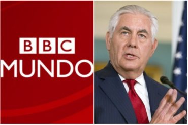 ¡ENTÉRESE! Polémica declaración de Rex Tillerson sobre salida militar en Venezuela fue mala interpretación de la BBC (+Foto)