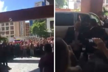 ¿DE VERDAD? Así recibieron a Javier Bertucci en el hotel Embassy de Chacao (+Video eufórico)