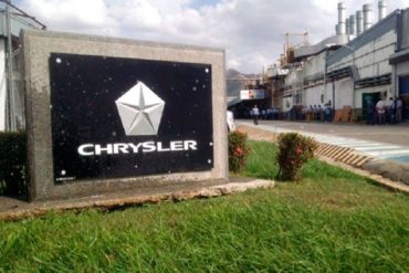 ¡LO ÚLTIMO! FCA-Chrysler retira su firma en Venezuela por deuda del gobierno (les deben más de 200 millones de dólares)