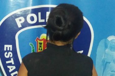 ¡AGRESIVA, VALE! Mujer fue detenida por pegarle con un palo a su prima de 10 años