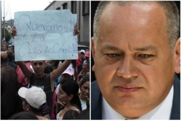 ¡SEPA! Habitantes de Valera abuchearon a Diosdado Cabello en pleno discurso por la falta de cajas Clap