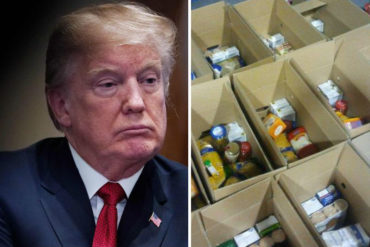 ¿COMO LOS CLAP? Gobierno de Trump aspira cambiar cupones de alimentos por cajas de comida