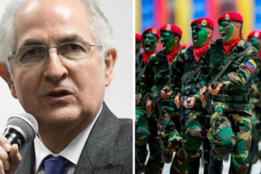 ¡TREMENDO DARDO! El tuit con el que Ledezma fustigó a los militares venezolanos