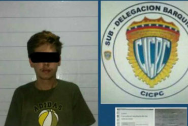 ¡POR DÁRSELAS DE VIVO! Detienen a joven de 22 años por estafar a los comercios mostrando transferencias falsas