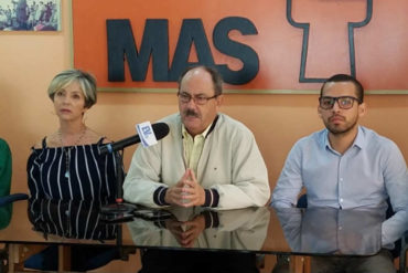 ¡ENTÉRESE! MAS fustigó la “total desfachatez” con la que Maduro hace campaña electoral anticipada