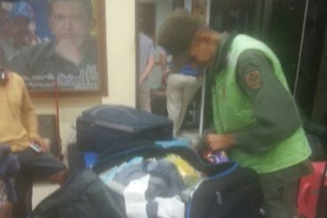 ¡ABUSO! GNB decomisó medicamentos personales a pasajeros en aeropuerto de Barquisimeto