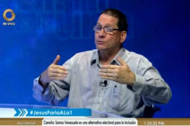 ¡DESCARO! Jesús Faría: No sé si este año se va a recuperar la economía pero va a ser mejor (+Video)