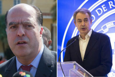 ¡SEPA! Rodríguez Zapatero asegura que por culpa de Julio Borges no hubo acuerdo en Dominicana