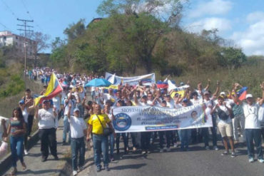 ¡QUIEREN UNA MEJOR GERENCIA! En Trujillo también salieron a las calles para apoyar posible candidatura de Lorenzo Mendoza (+Foto)