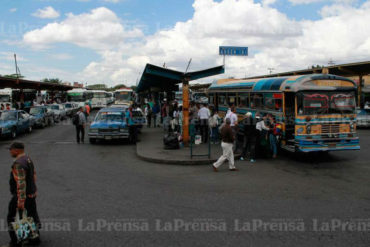 ¡CRISIS DE TRANSPORTE! Choferes de Barquisimeto esperan un “peladero de chivo”  en temporada de carnavales