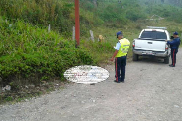 ¡IMPACTANTE! Hallan cadáver amarrado y con dos disparos en la cabeza al borde de una carretera en Táchira