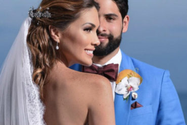 ¡SE LANZÓ AL AGUA! Las primeras imágenes de la boda de la «máxima» María Gabriela Isler