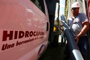 Hidrocapital anuncia suspensión del servicio de agua durante 36 horas en varias zonas de Caracas, Miranda y Vargas (+Detalles)