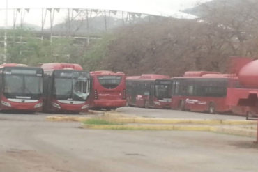 ¡DE LO ÚLTIMO! El cementerio de autobuses Yutong en Anzoátegui, mientras los usuarios pasan roncha para trasladarse (+Fotos)