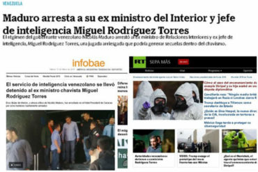 ¡VEA! Así reseñó la prensa internacional la detención de Rodríguez Torres